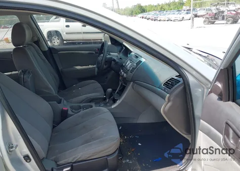 2010 Hyundai Sonata Gls z USA, uszkodzony, nr VIN 5NPET4AC7AH616084